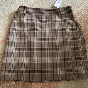 TopShop plaid skirt